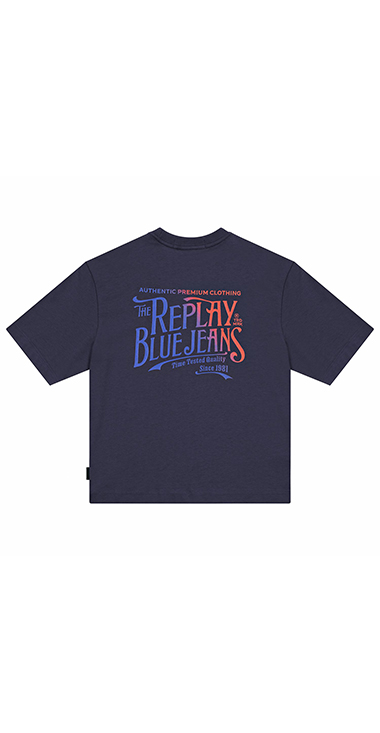 バックプリントTシャツ 詳細画像